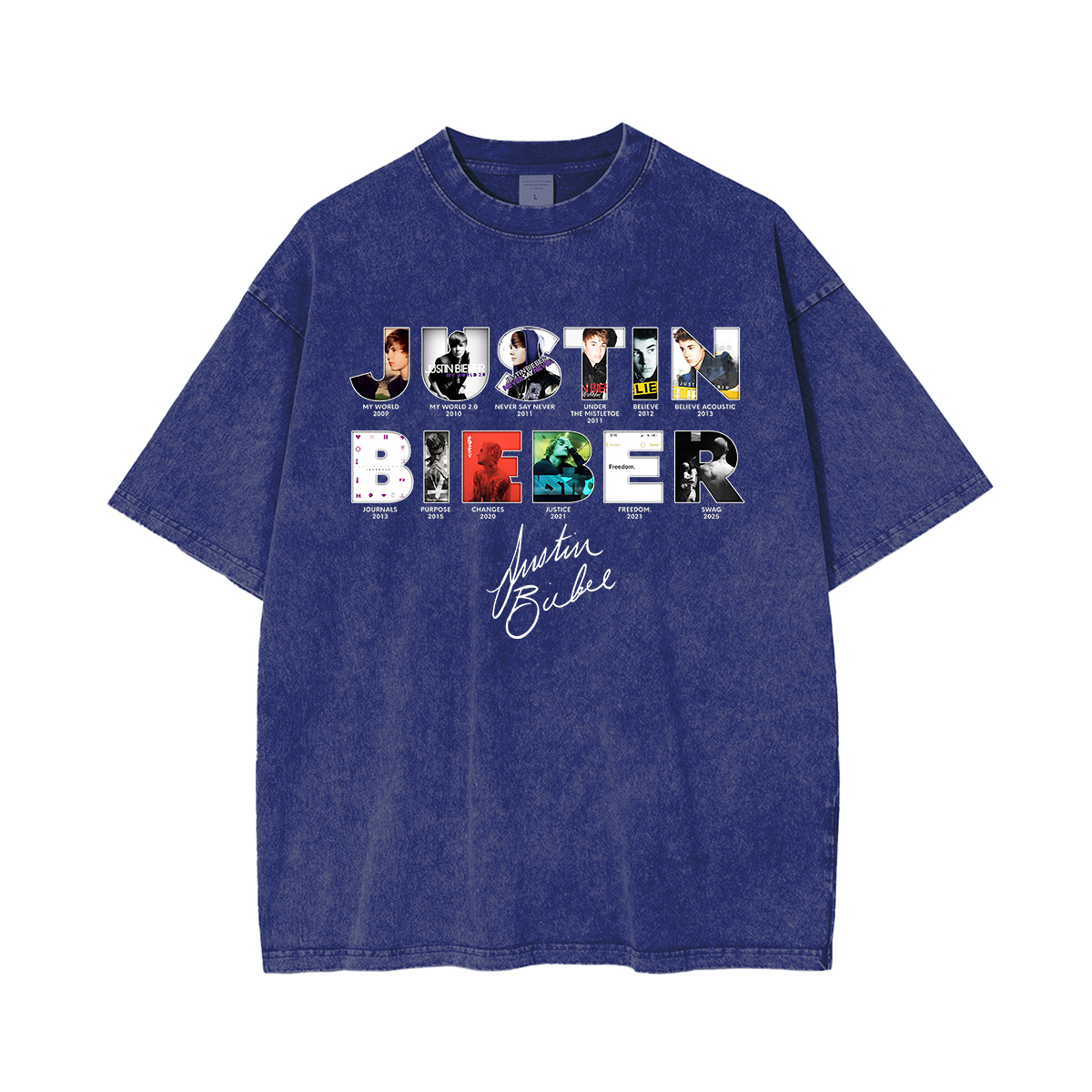 JUSTIN BIEBER Washed Unisex T-Shirt