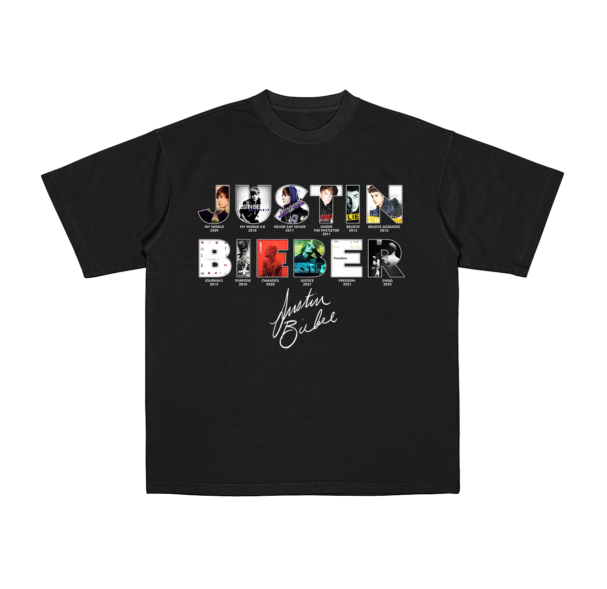 JUSTIN BIEBER Cotton Unisex T-shirt