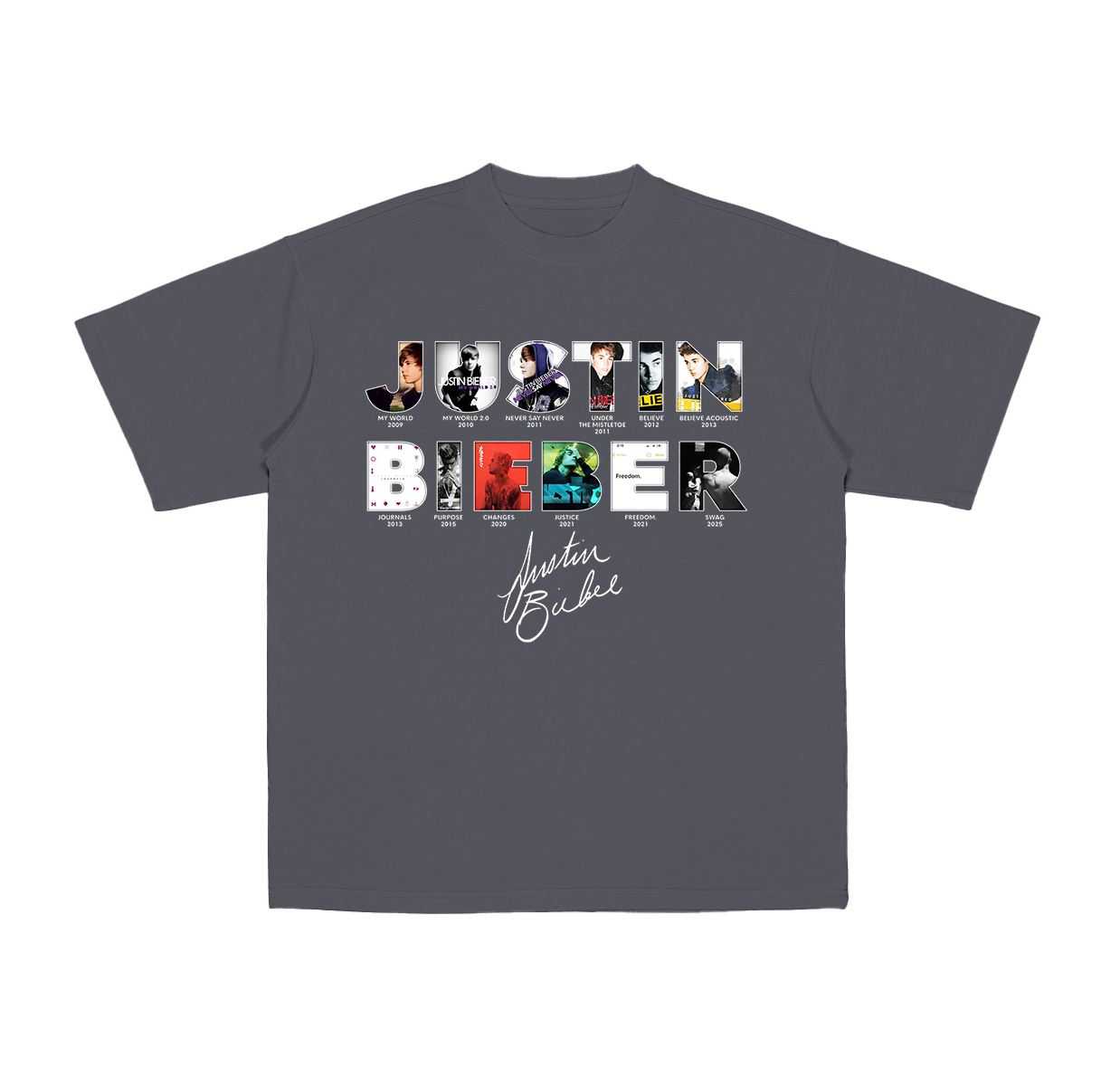 JUSTIN BIEBER Cotton Unisex T-shirt