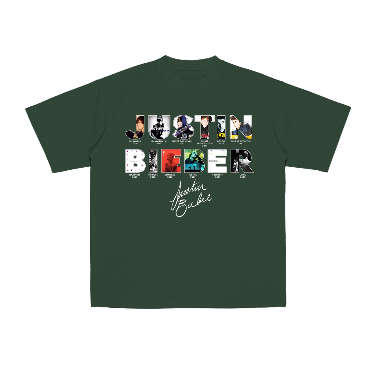 JUSTIN BIEBER Cotton Unisex T-shirt