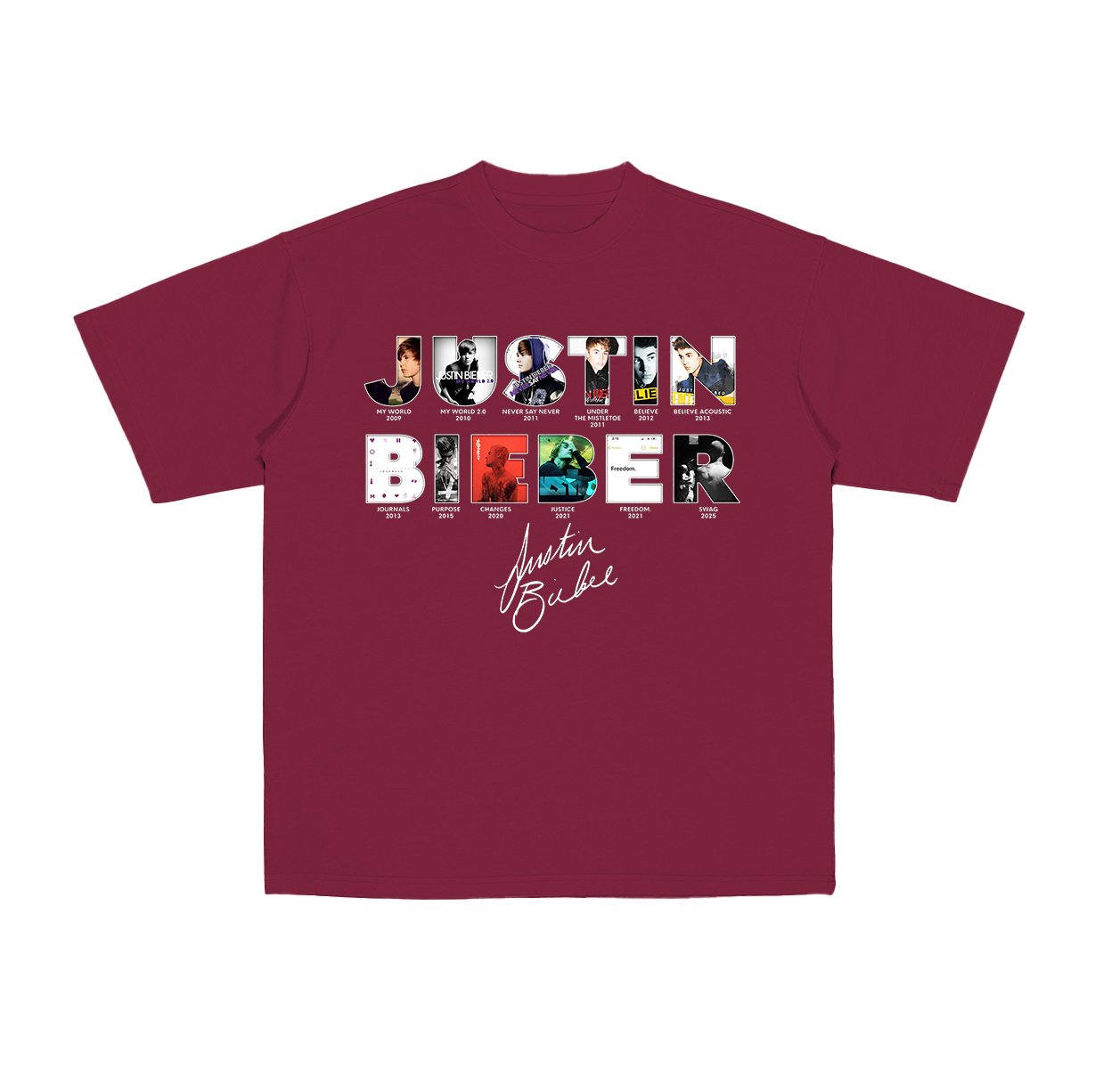 JUSTIN BIEBER Cotton Unisex T-shirt