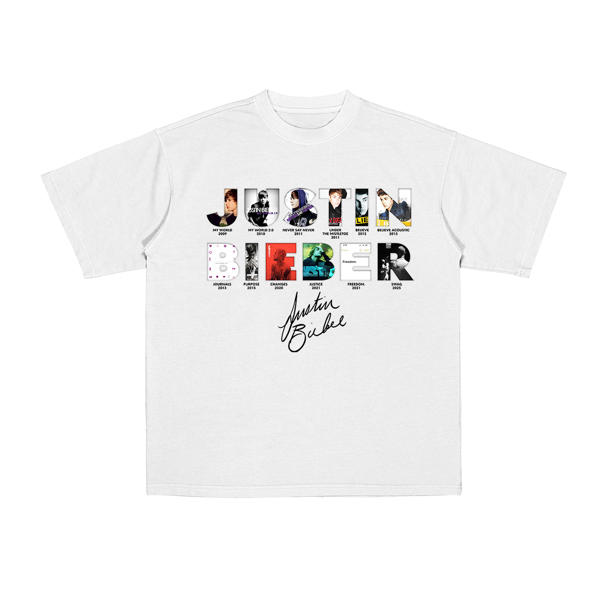JUSTIN BIEBER Cotton Unisex T-shirt