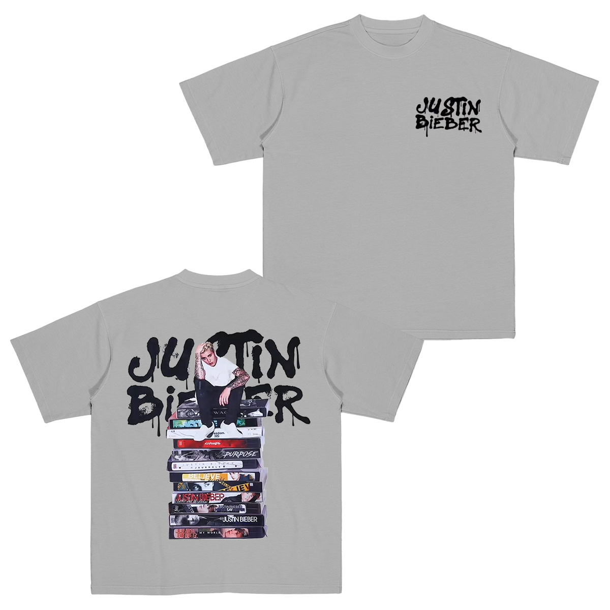 JUSTIN BIEBER Cotton Unisex T-shirt