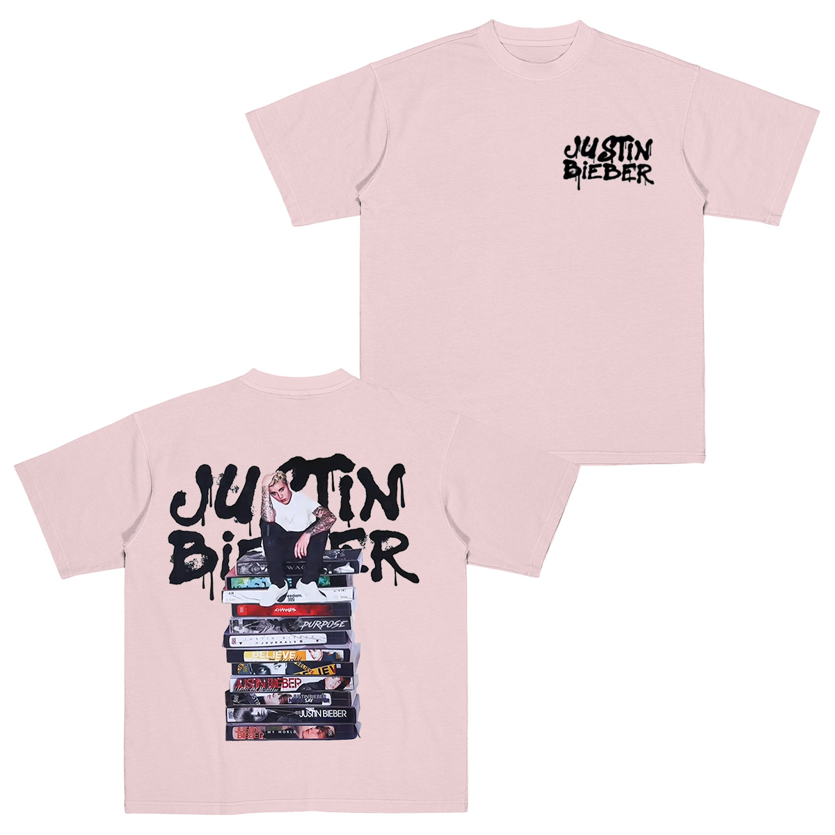 JUSTIN BIEBER Cotton Unisex T-shirt