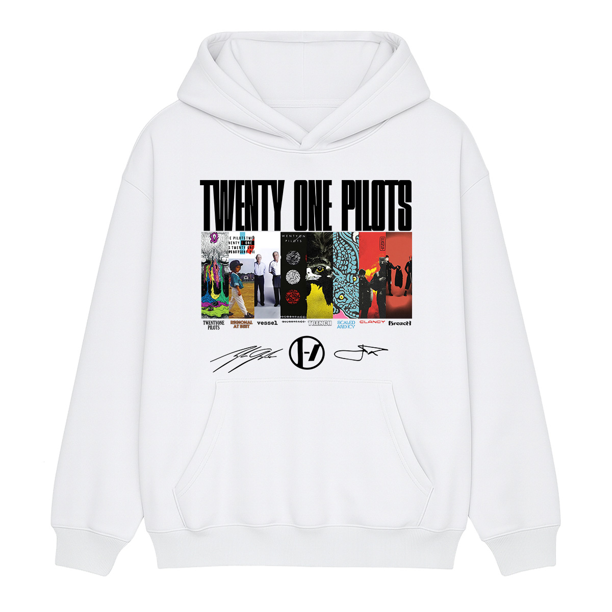 TWENTY ONE PILOTS Unisex Cotton Hoodie