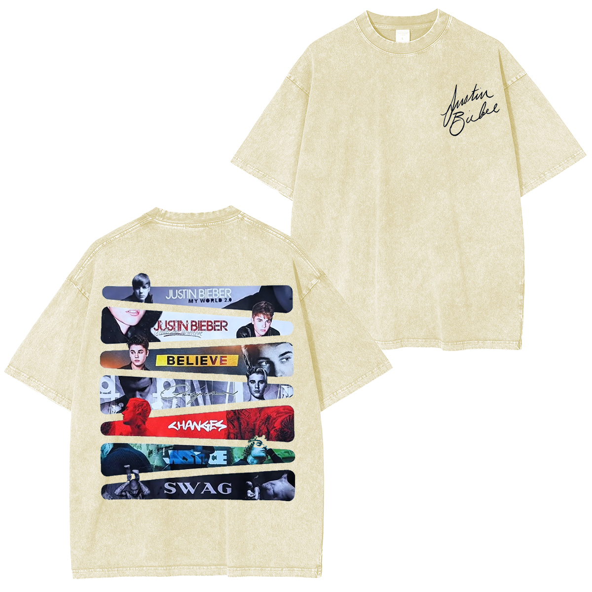 Justin Bieber Washed Unisex T-Shirt