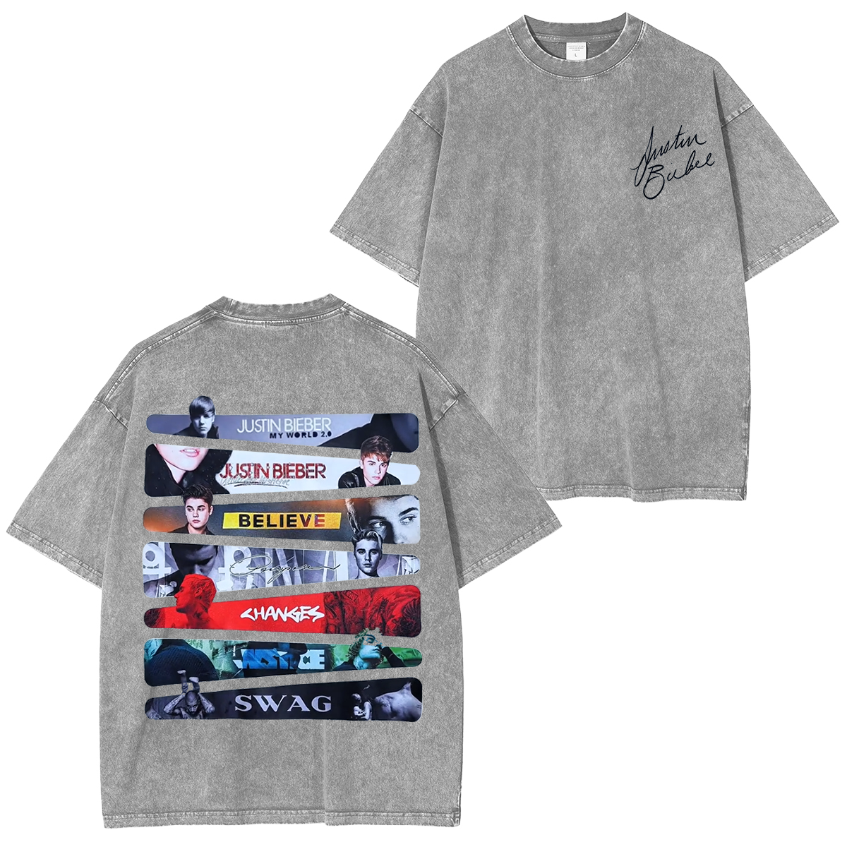 Justin Bieber Washed Unisex T-Shirt