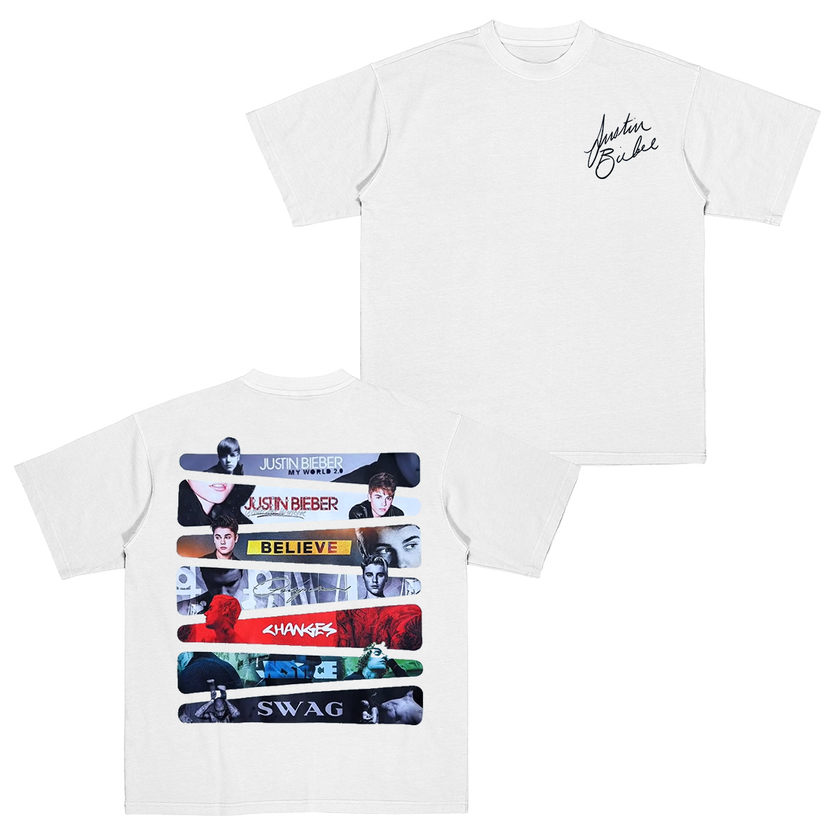 Justin Bieber Cotton Unisex T-shirt