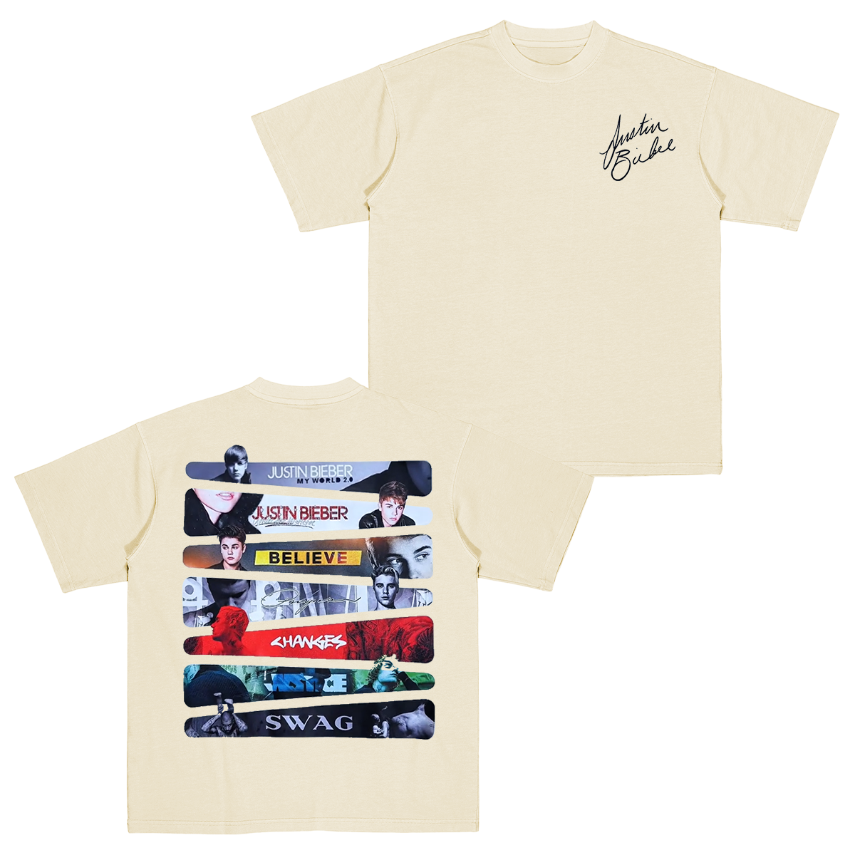 Justin Bieber Cotton Unisex T-shirt