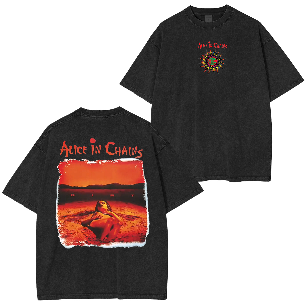 Alice in Chains Washed Unisex T-Shirt