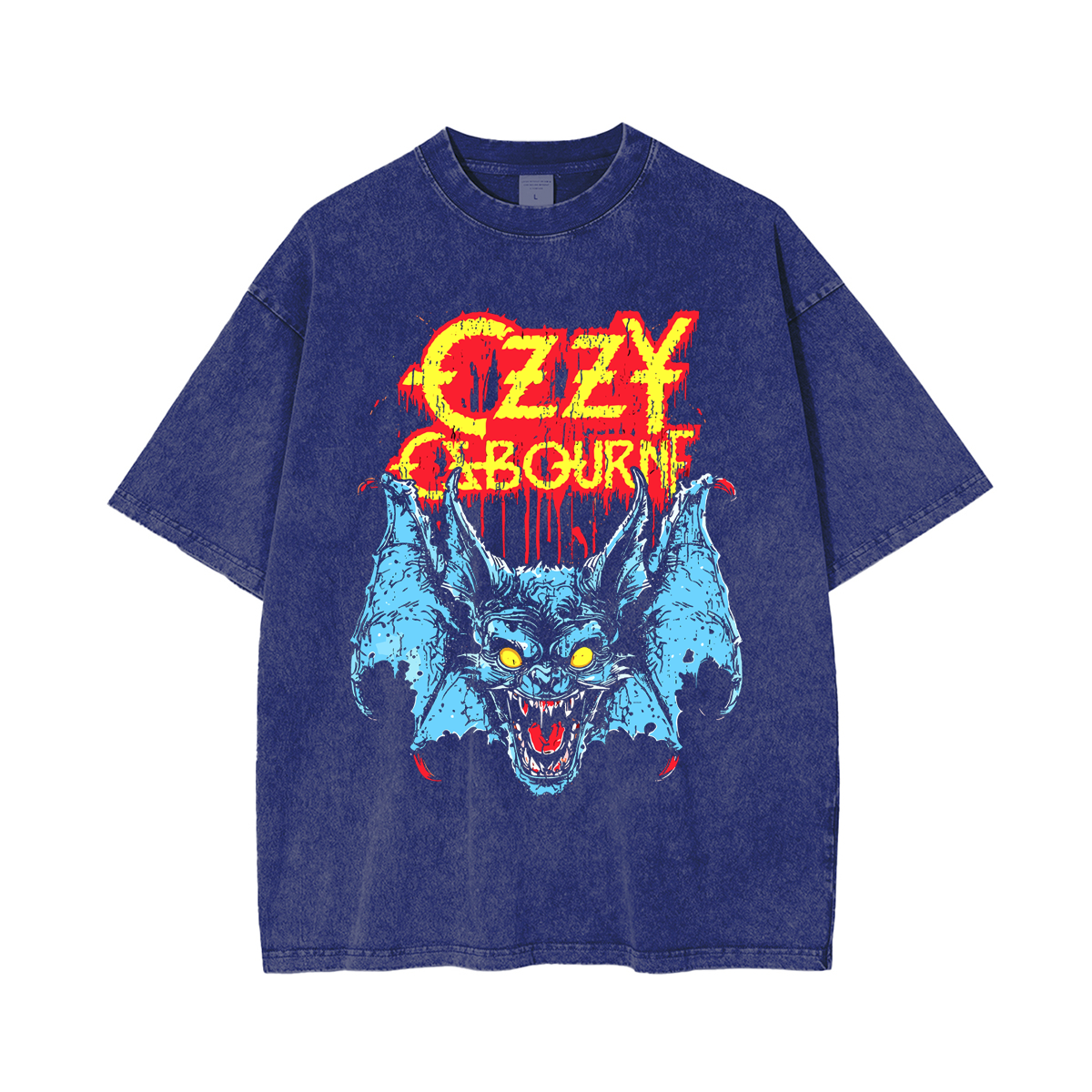 Ozzy Osbourne Rabid Bat Washed Unisex T-Shirt
