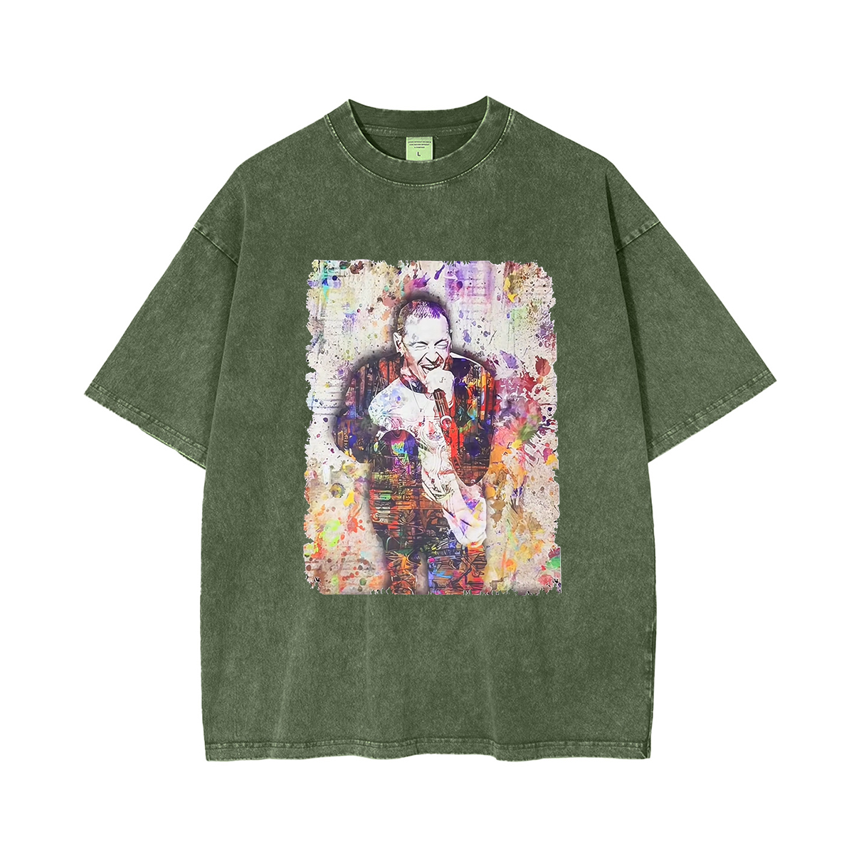 Chester Bennington,Linkin Park  Washed Unisex T-Shirt