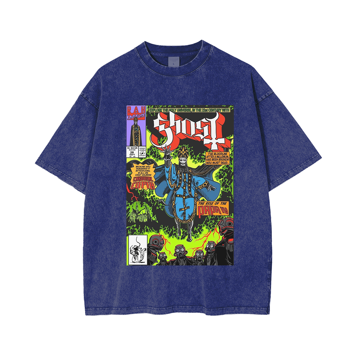 Ghost Band Washed Unisex T-Shirt