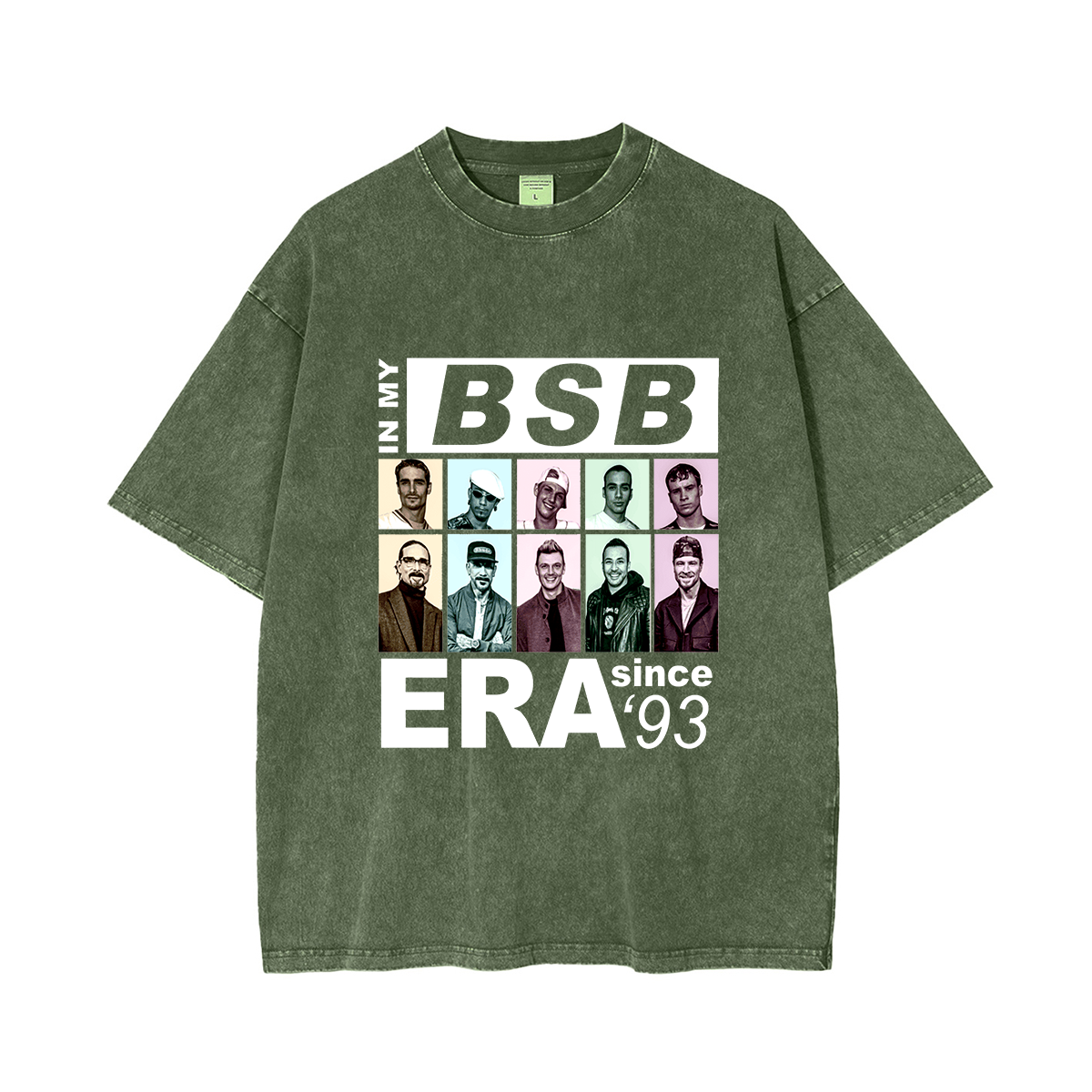 In My BSB Era,Backstreet Boys Washed Unisex T-Shirt