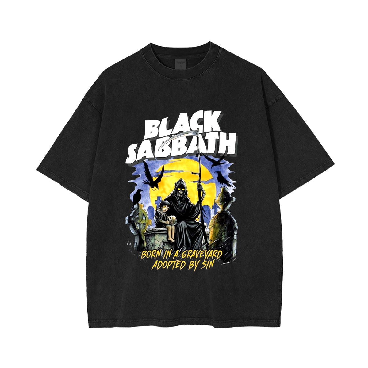 Black Sabbath Washed Unisex T-Shirt