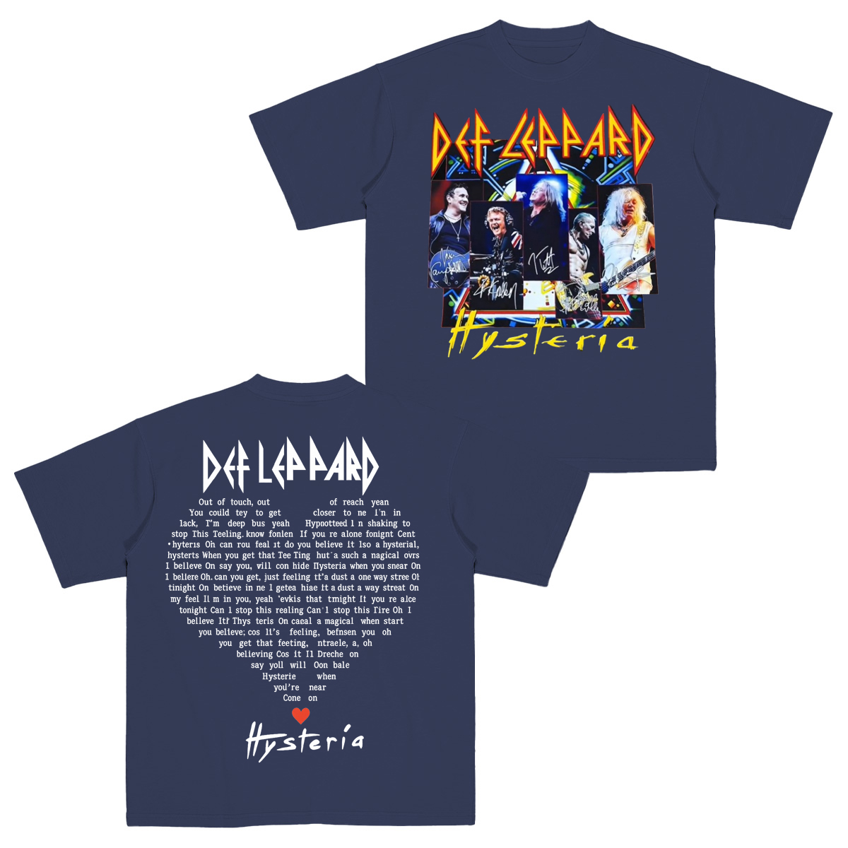 Def Leppard Cotton Unisex T-shirt