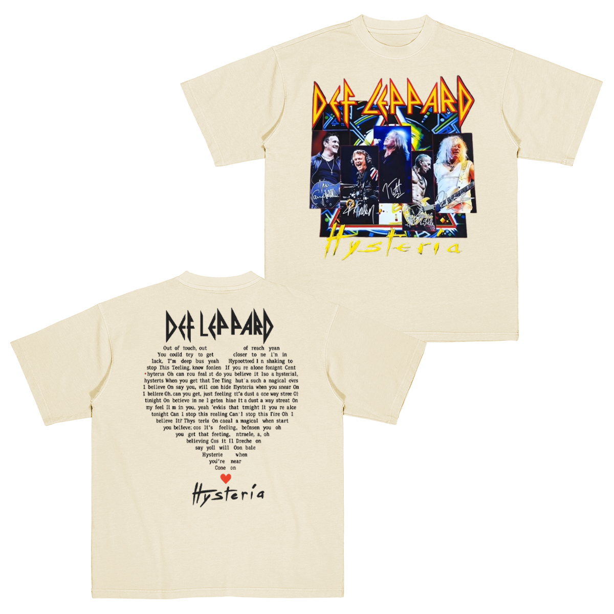 Def Leppard Cotton Unisex T-shirt
