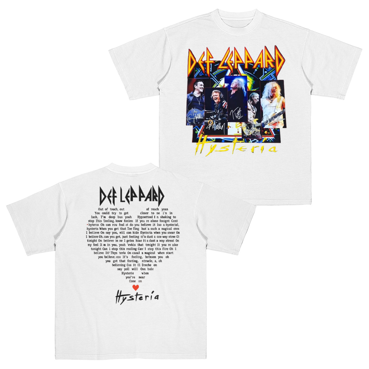 Def Leppard Cotton Unisex T-shirt
