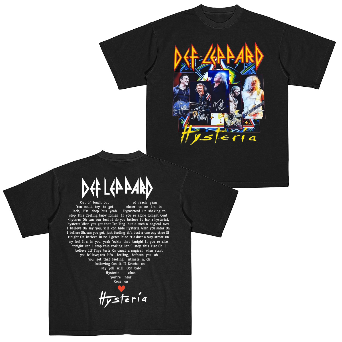 Def Leppard Cotton Unisex T-shirt