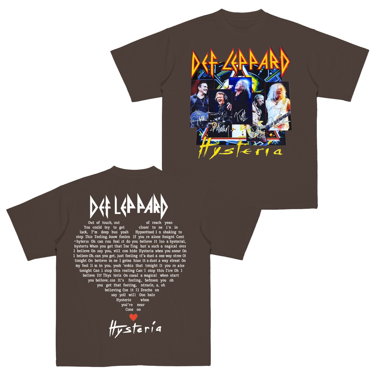 Def Leppard Cotton Unisex T-shirt