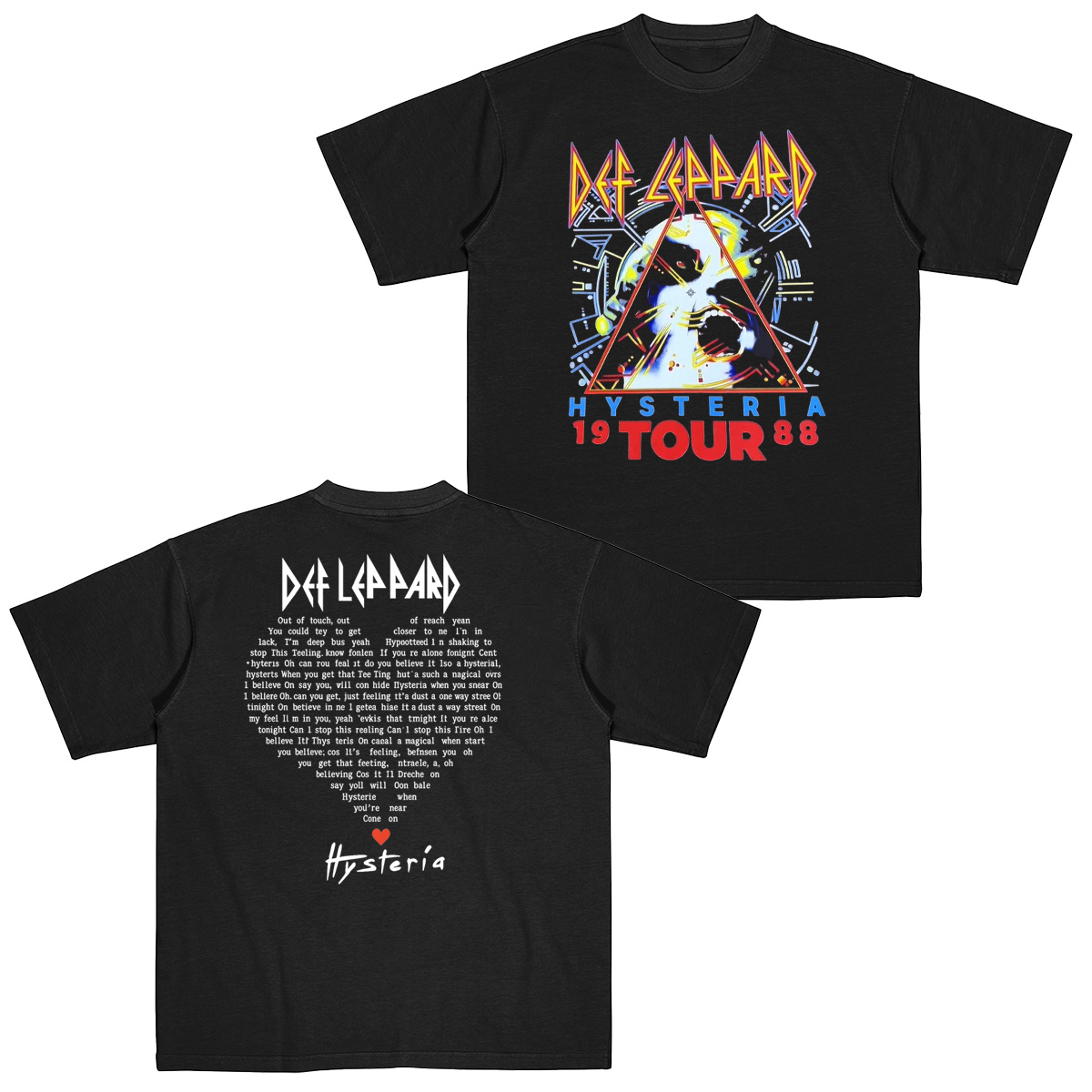 Def Leppard 80s Music Cotton Unisex T-shirt