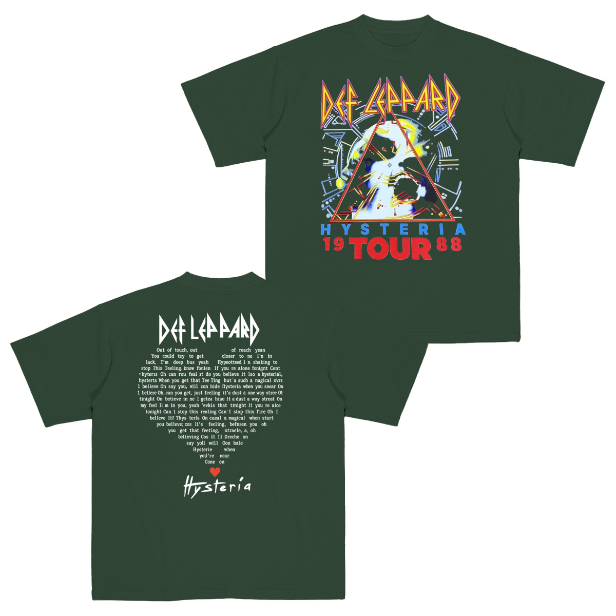 Def Leppard 80s Music Cotton Unisex T-shirt