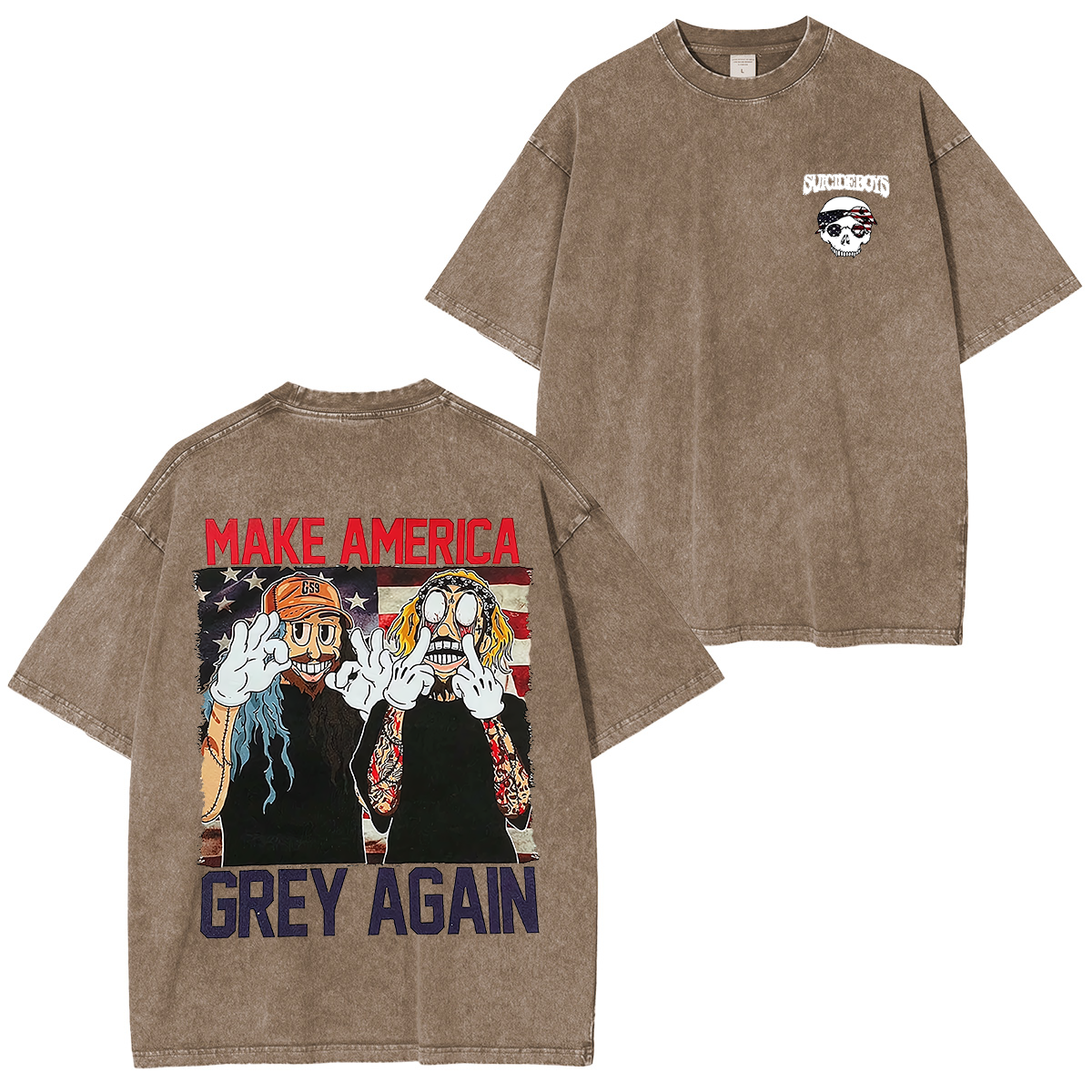 Suicide Boys G59 Washed Unisex T-Shirt