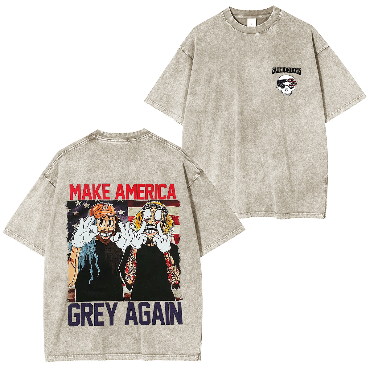 Suicide Boys G59 Washed Unisex T-Shirt