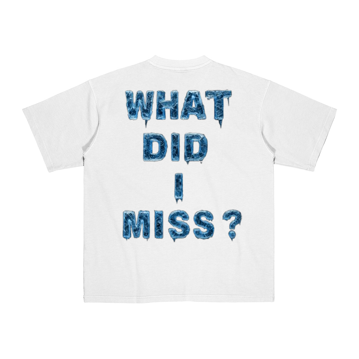 What did i miss? Drake iceman Cotton Unisex T-shirt