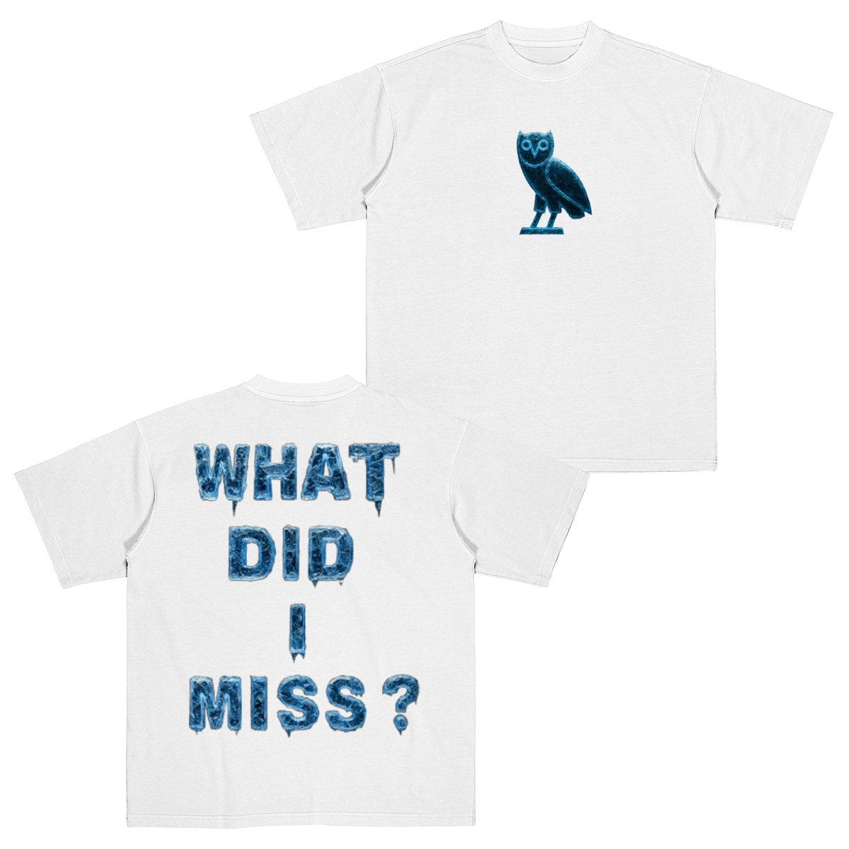What did i miss? Drake iceman Cotton Unisex T-shirt