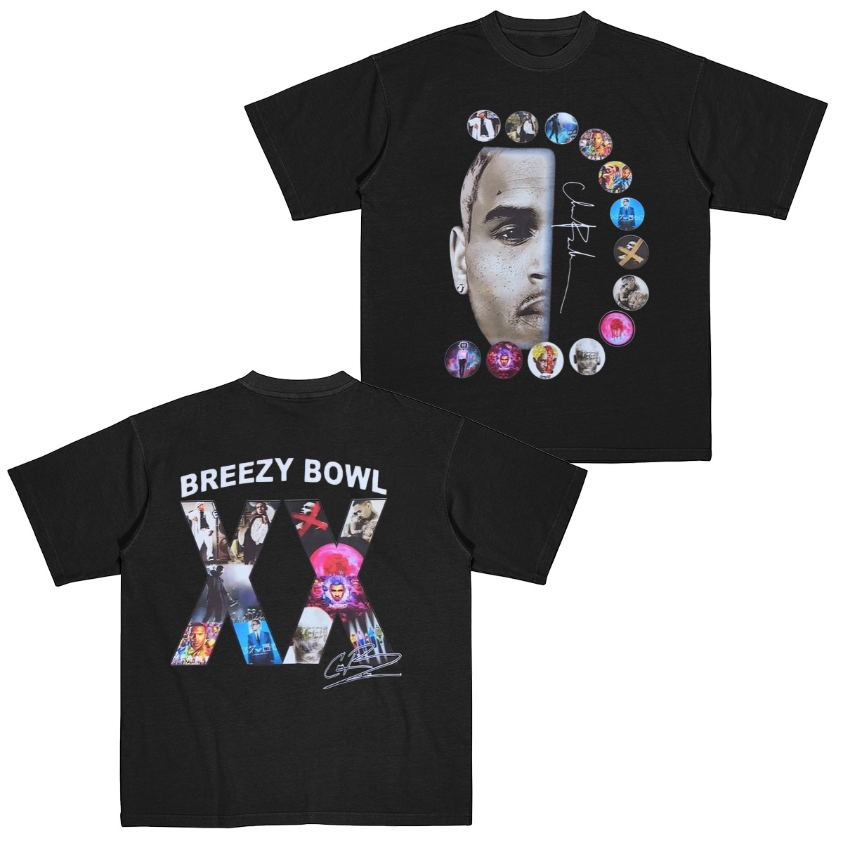 Fan Chris Brown Cotton Unisex T-shirt