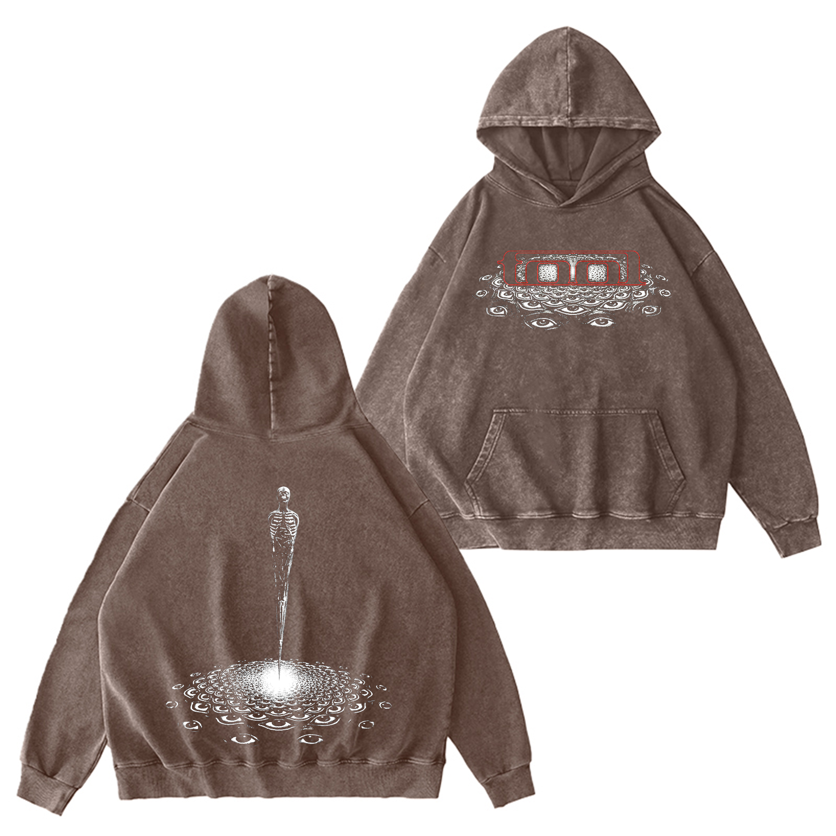 Tool Band Washed Unisex Hoodie