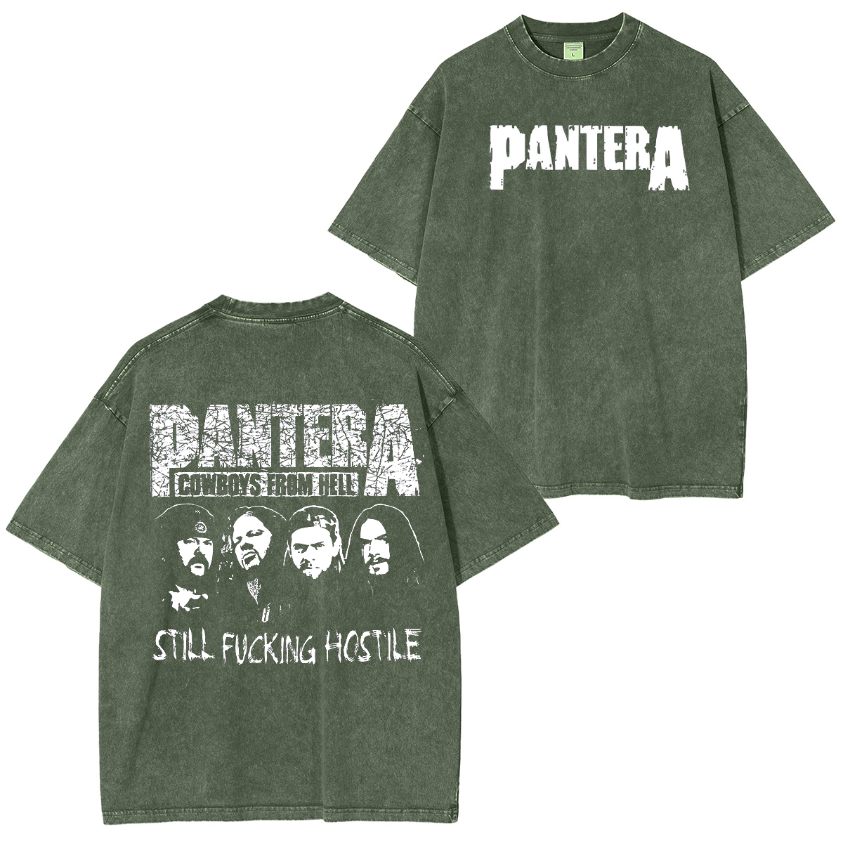 Pantera,Cowboys from hell Washed Unisex T-Shirt