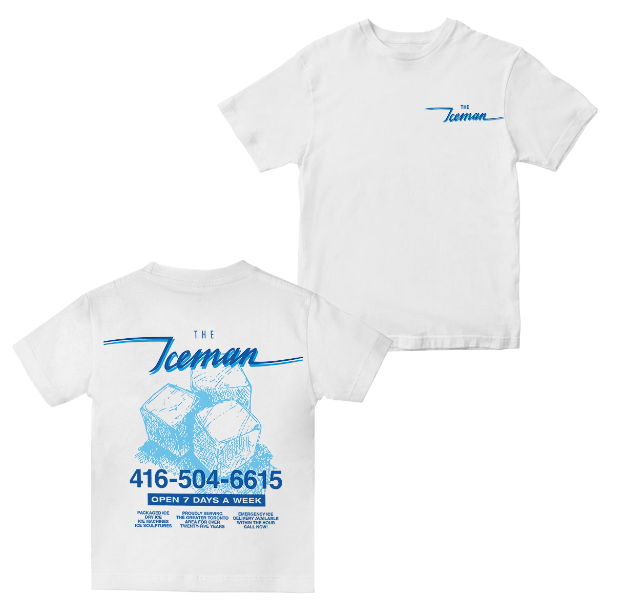 Vintage Iceman Cubes Drake fan Cotton Unisex Kids T-Shirt