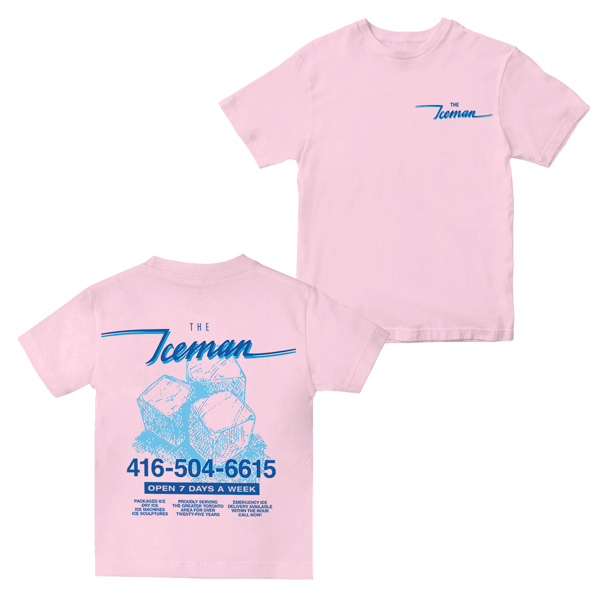 Vintage Iceman Cubes Drake fan Cotton Unisex Kids T-Shirt