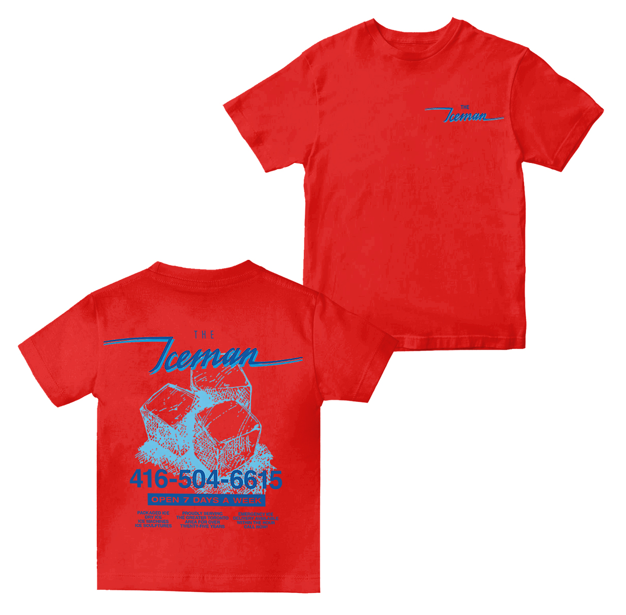 Vintage Iceman Cubes Drake fan Cotton Unisex Kids T-Shirt