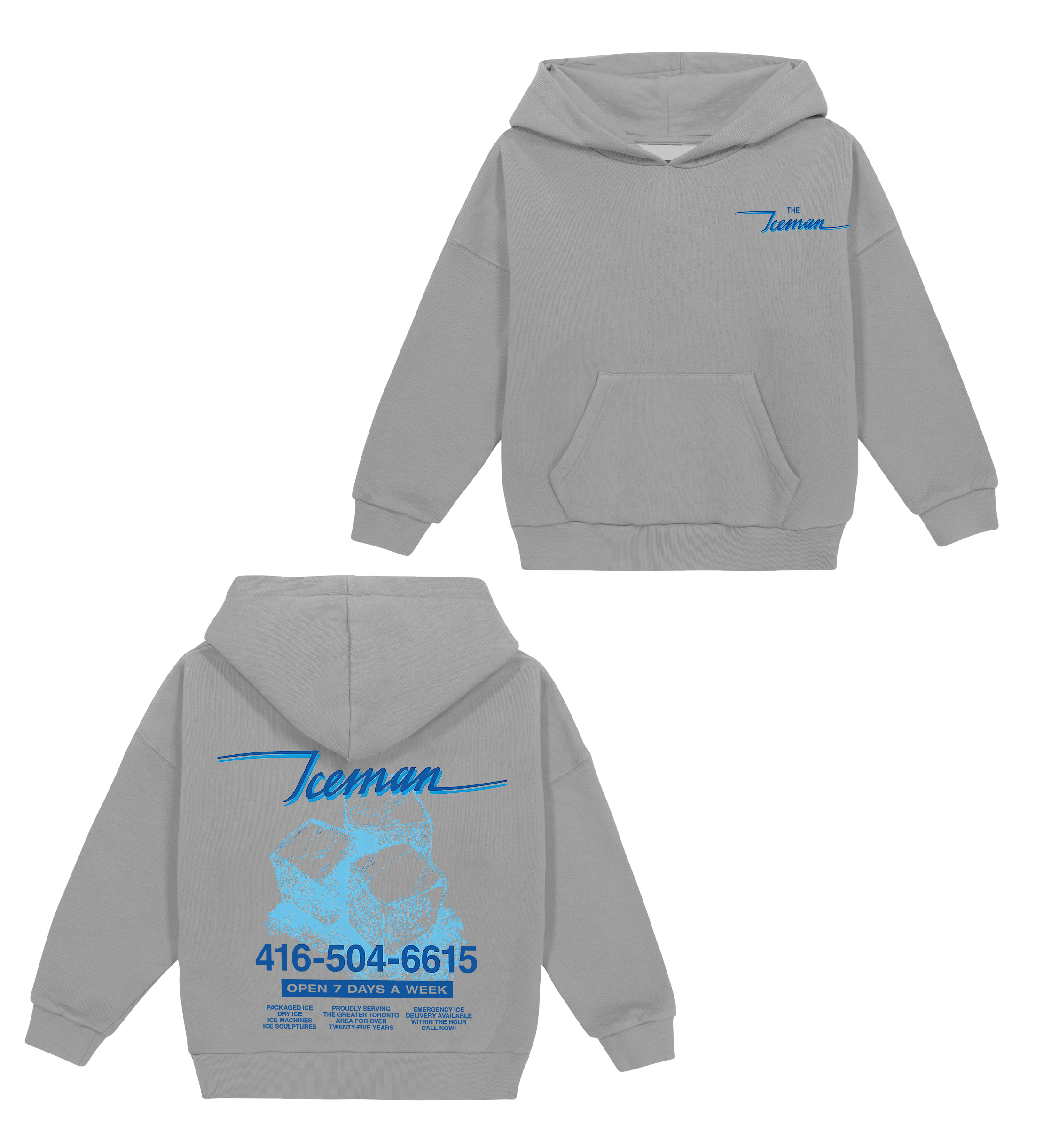 Vintage Iceman Cubes Drake fan Cotton Unisex Kids Hoodie