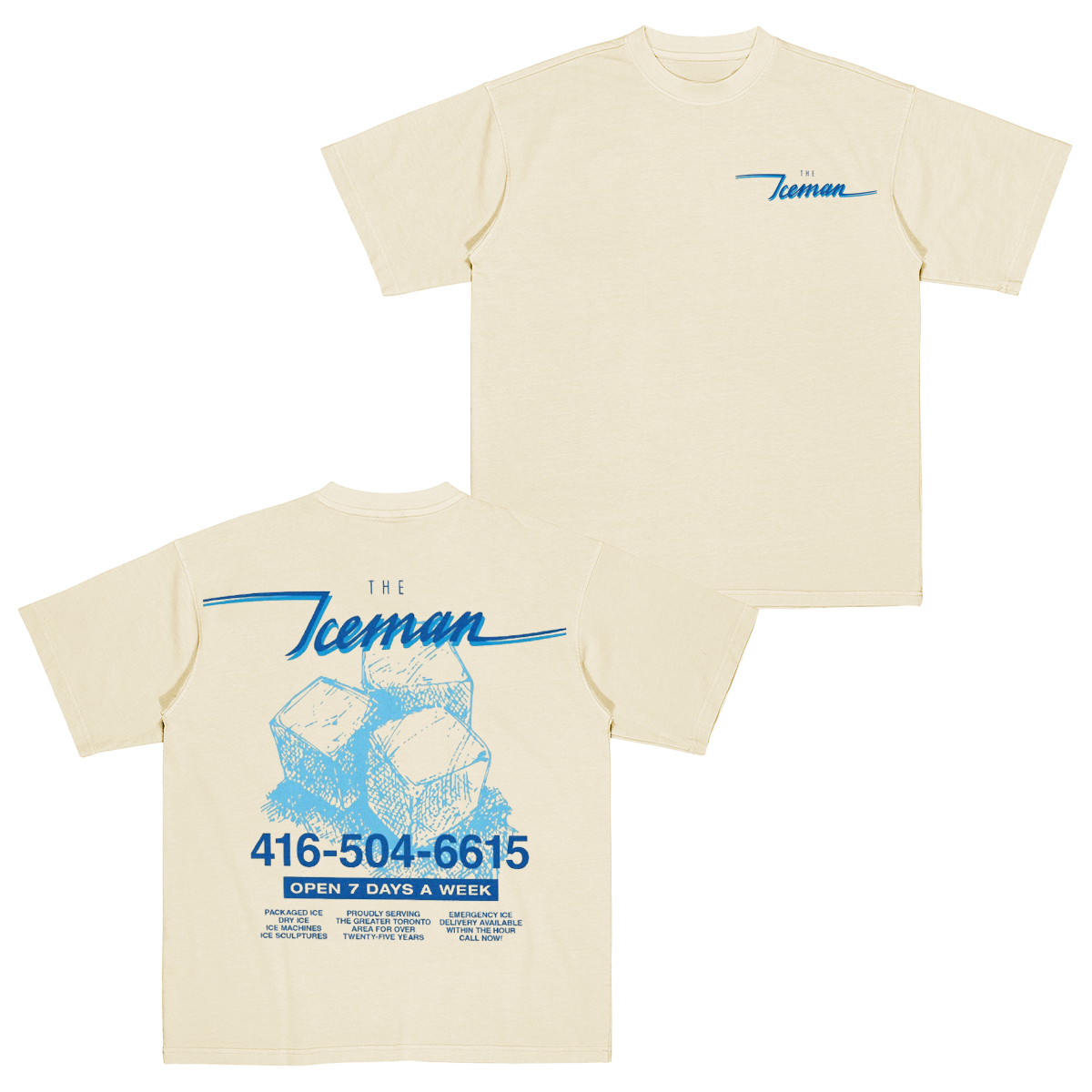 Vintage Iceman Cubes Drake fan Cotton Unisex T-shirt