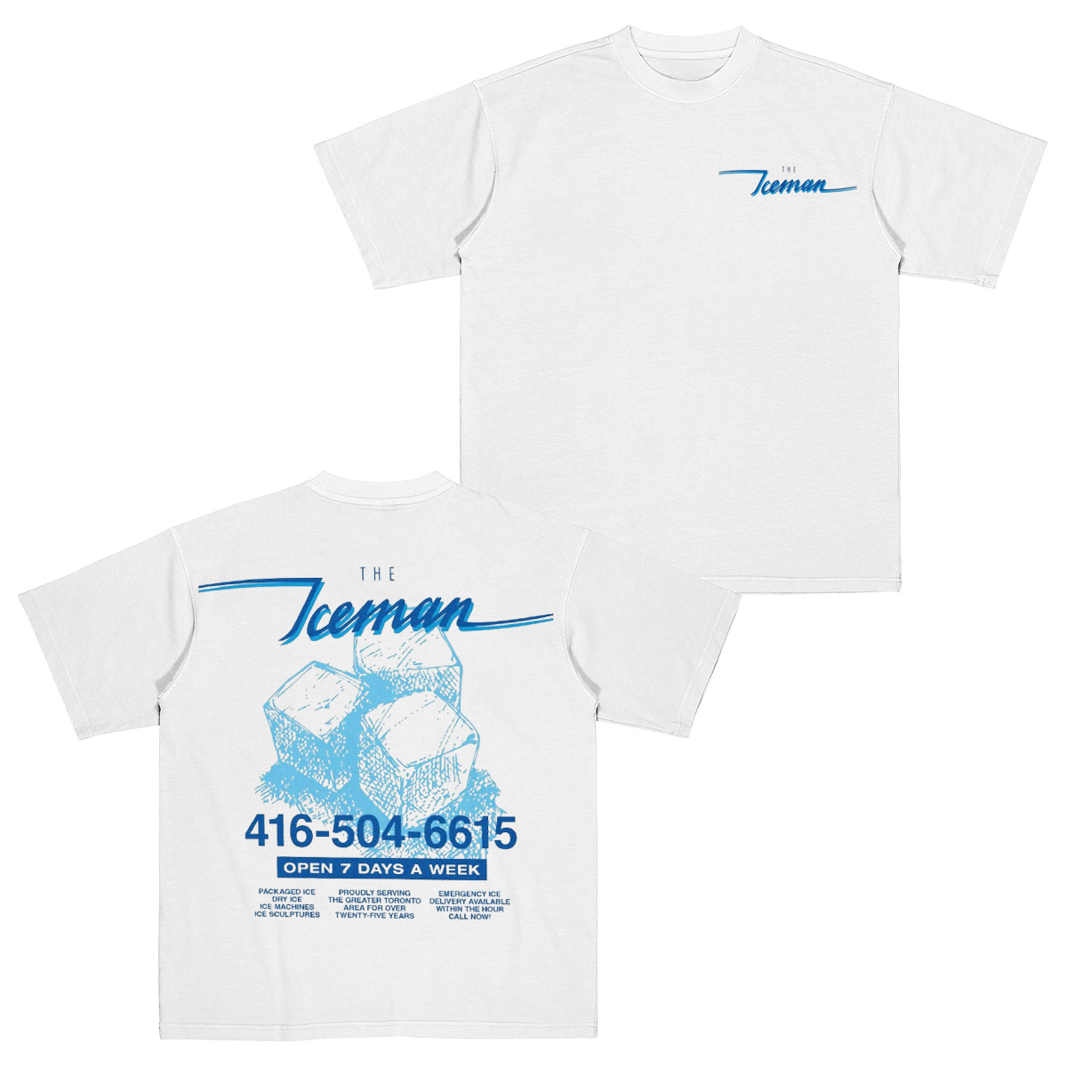 Vintage Iceman Cubes Drake fan Cotton Unisex T-shirt