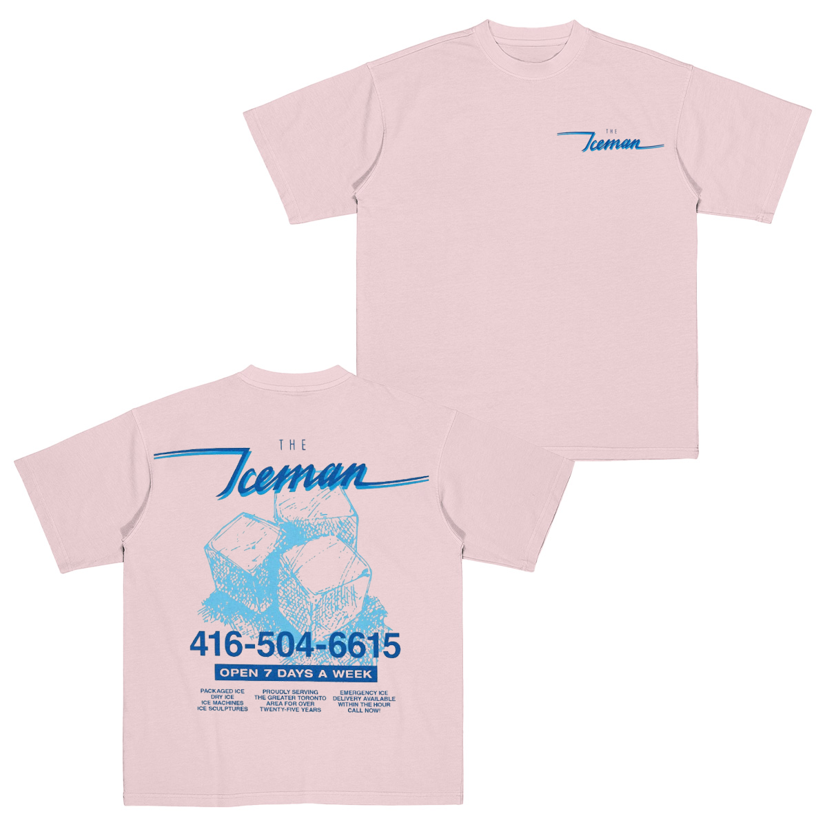 Vintage Iceman Cubes Drake fan Cotton Unisex T-shirt