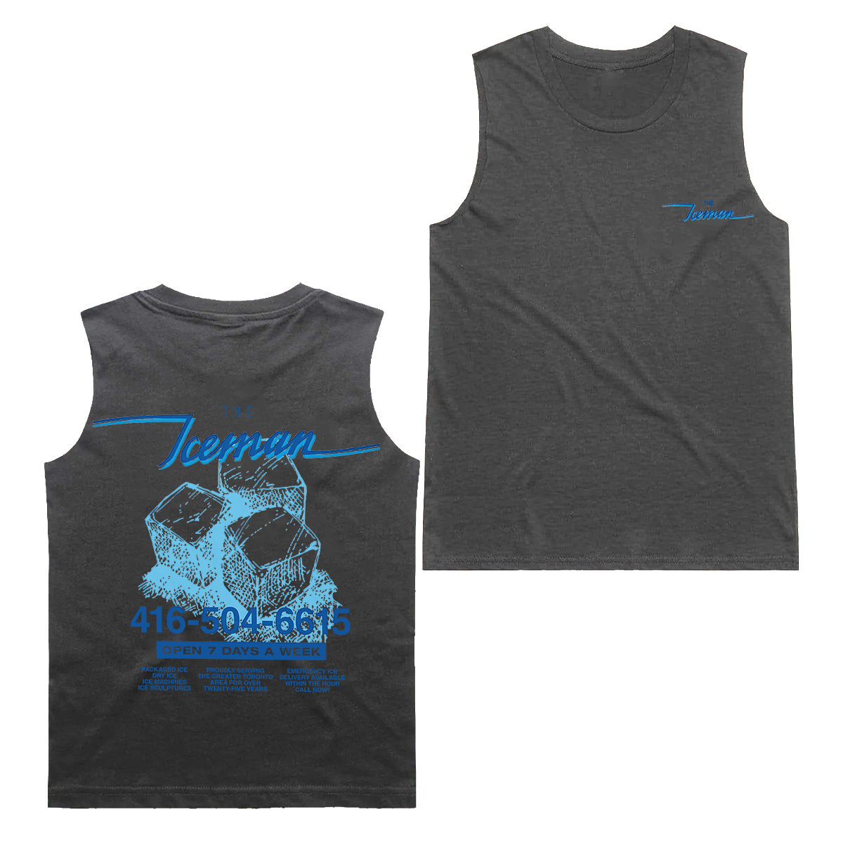 Vintage Iceman Cubes Drake fan Cotton Unisex Tank Top