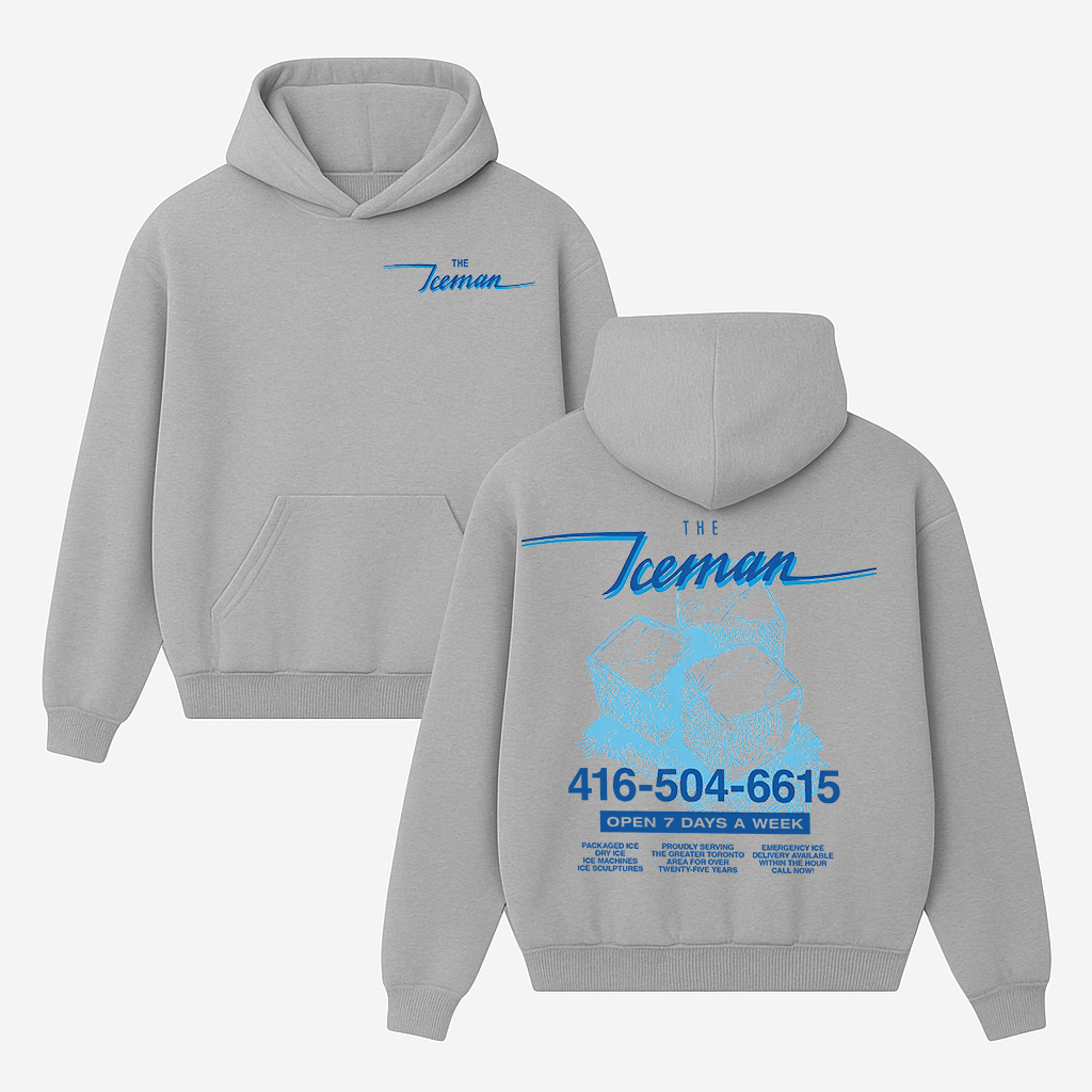 Vintage Iceman Cubes Drake fan Cotton Unisex Cotton Hoodie