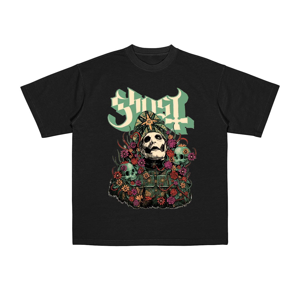 Ghost  Cotton Unisex T-shirt