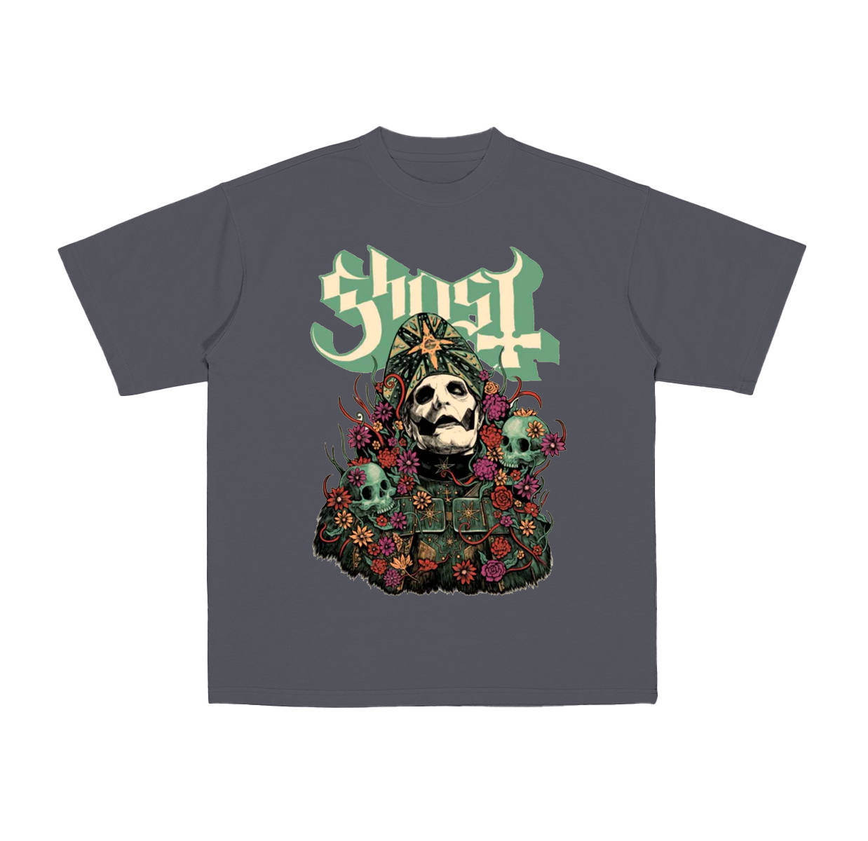 Ghost  Cotton Unisex T-shirt