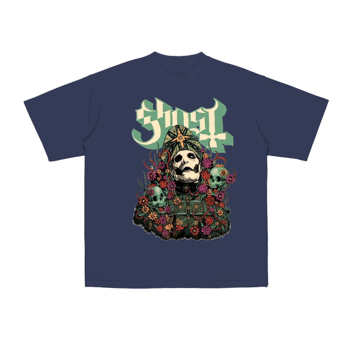 Ghost  Cotton Unisex T-shirt