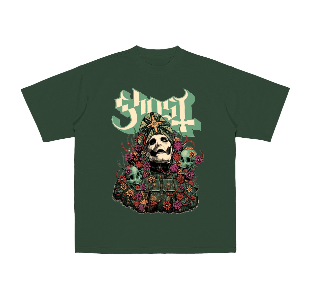 Ghost  Cotton Unisex T-shirt