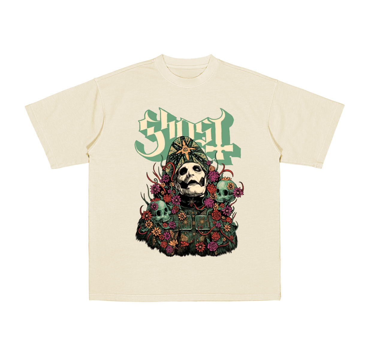 Ghost  Cotton Unisex T-shirt