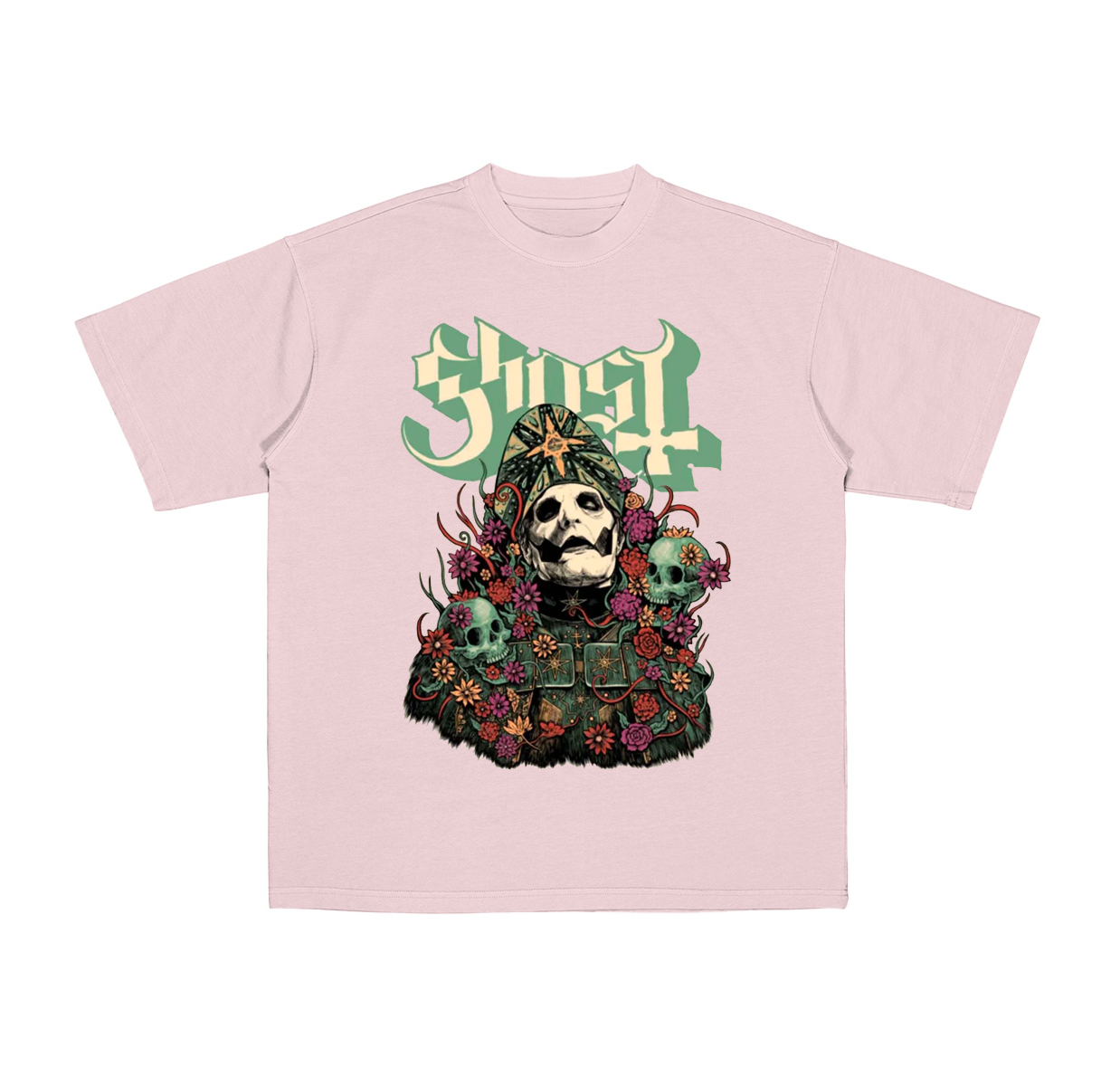 Ghost  Cotton Unisex T-shirt