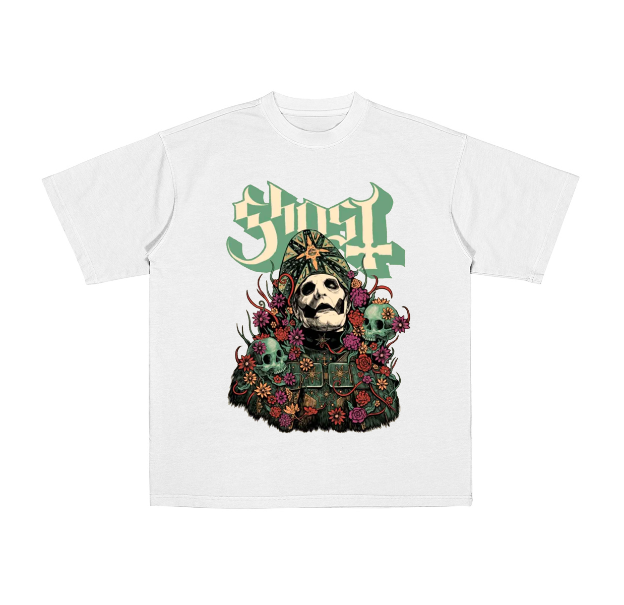 Ghost  Cotton Unisex T-shirt