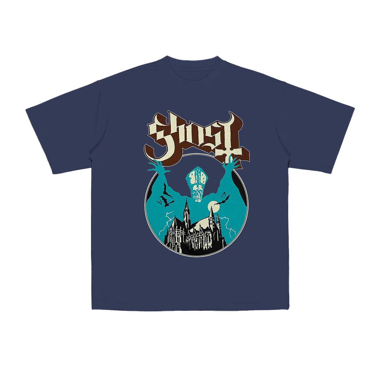 Ghost  Cotton Unisex T-shirt